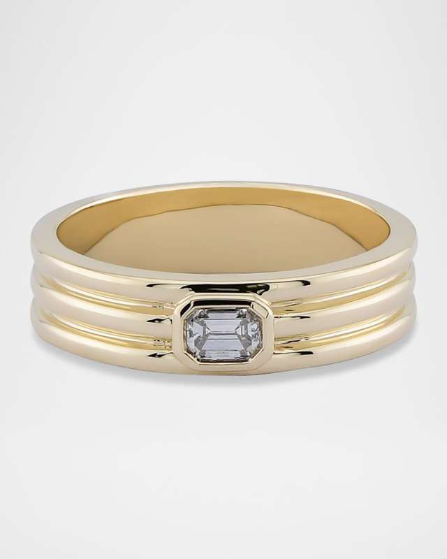 Trio Ridge Diamond Ring